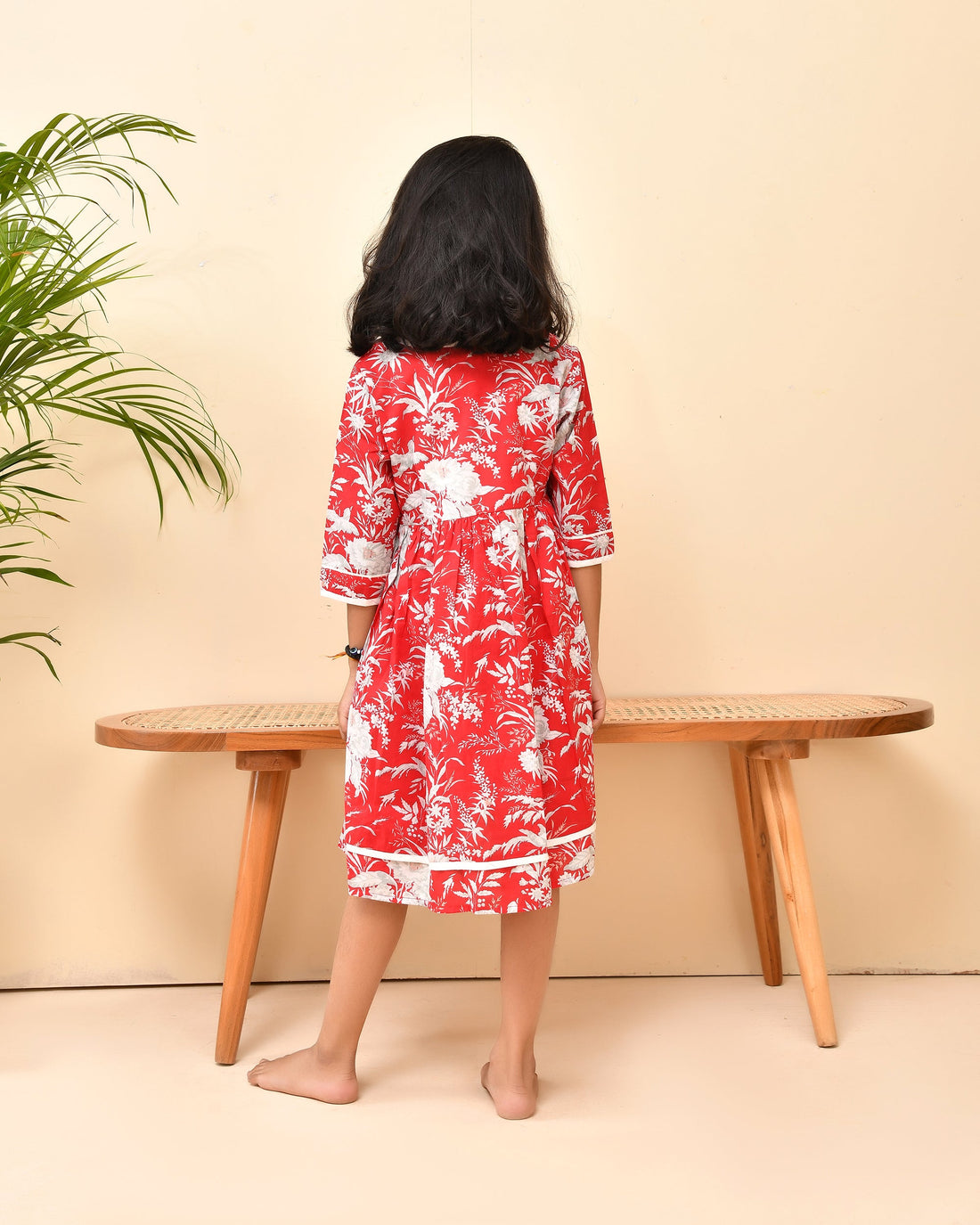 Red A-Line Dress