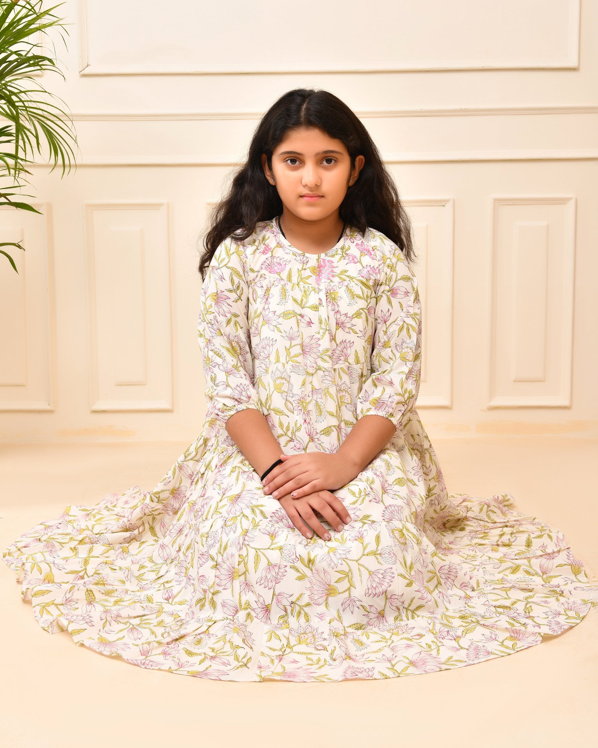 A-Line Floral Dress